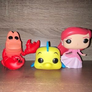 FUNKO POP LITTLE MERMAID TRIO
